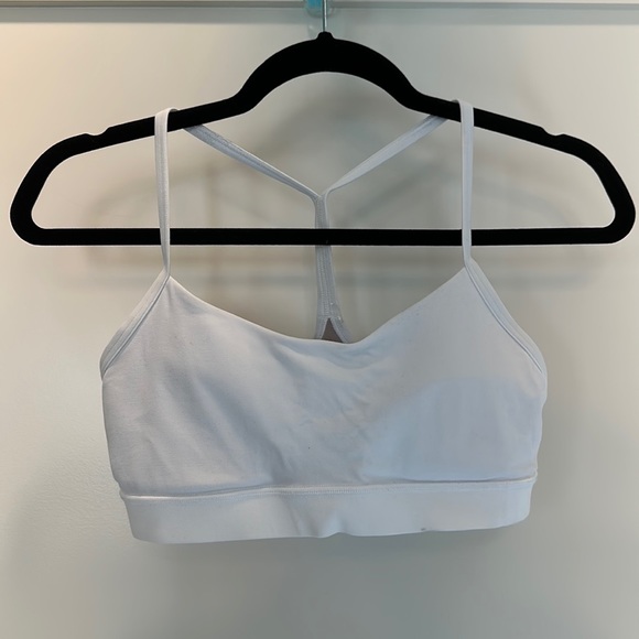 White Lululemon flow Y bra - Picture 3 of 5